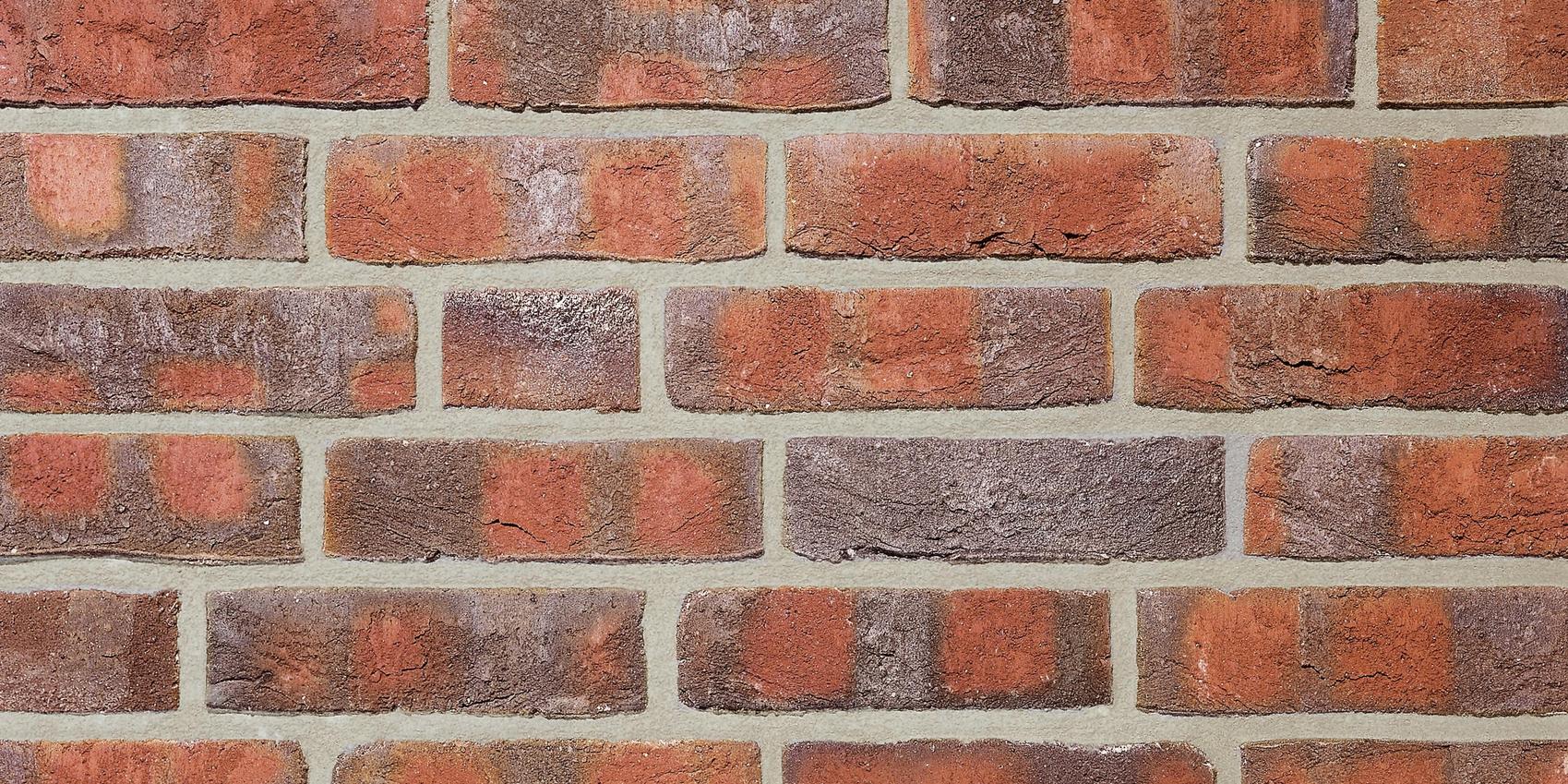 Verblender - WASSERSTRICH, buntgeflammt