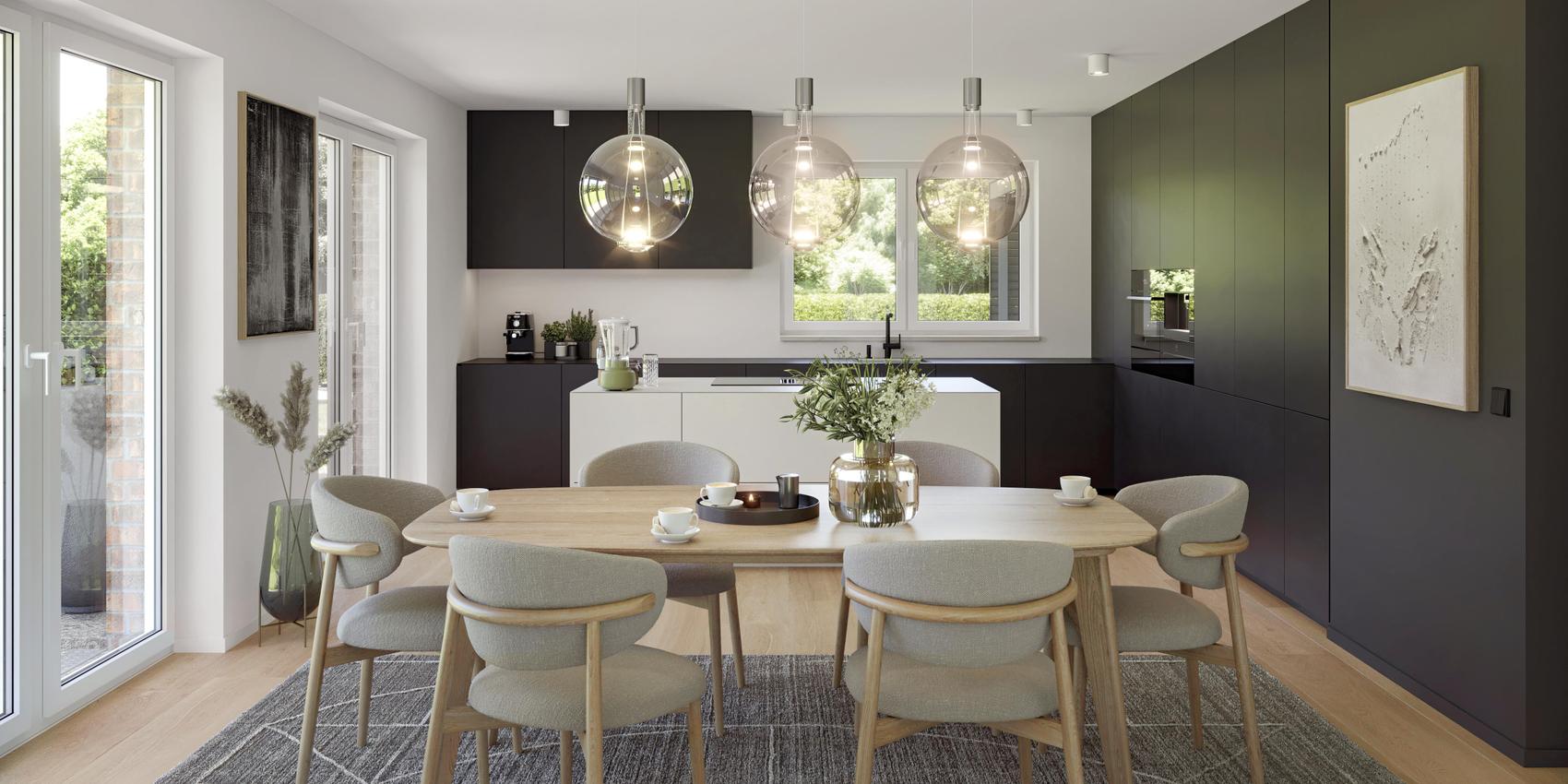 Ess- und Kochbereich im Viebrockhaus Maxime 700 