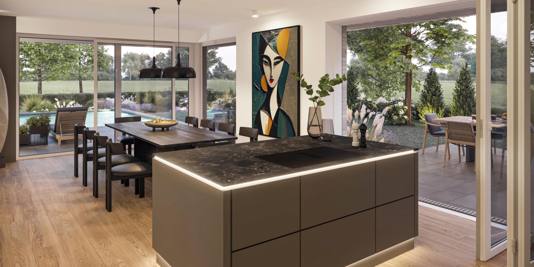 Koch-  und Essbereich im Viebrockhaus Edition 900 II