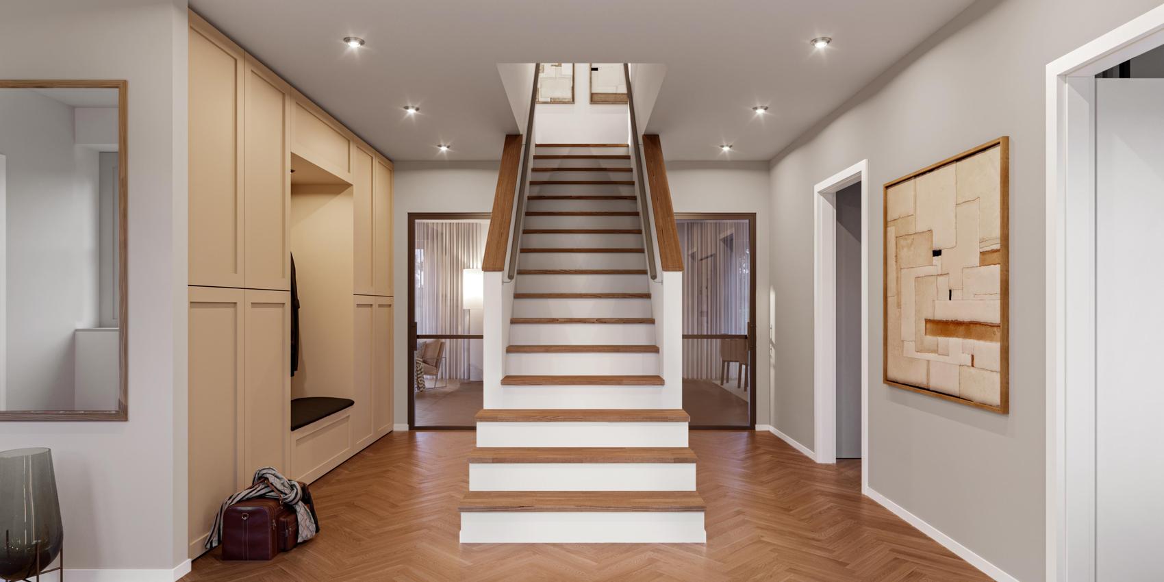 Zentrale Treppe im Viebrockhaus Edition 800 II