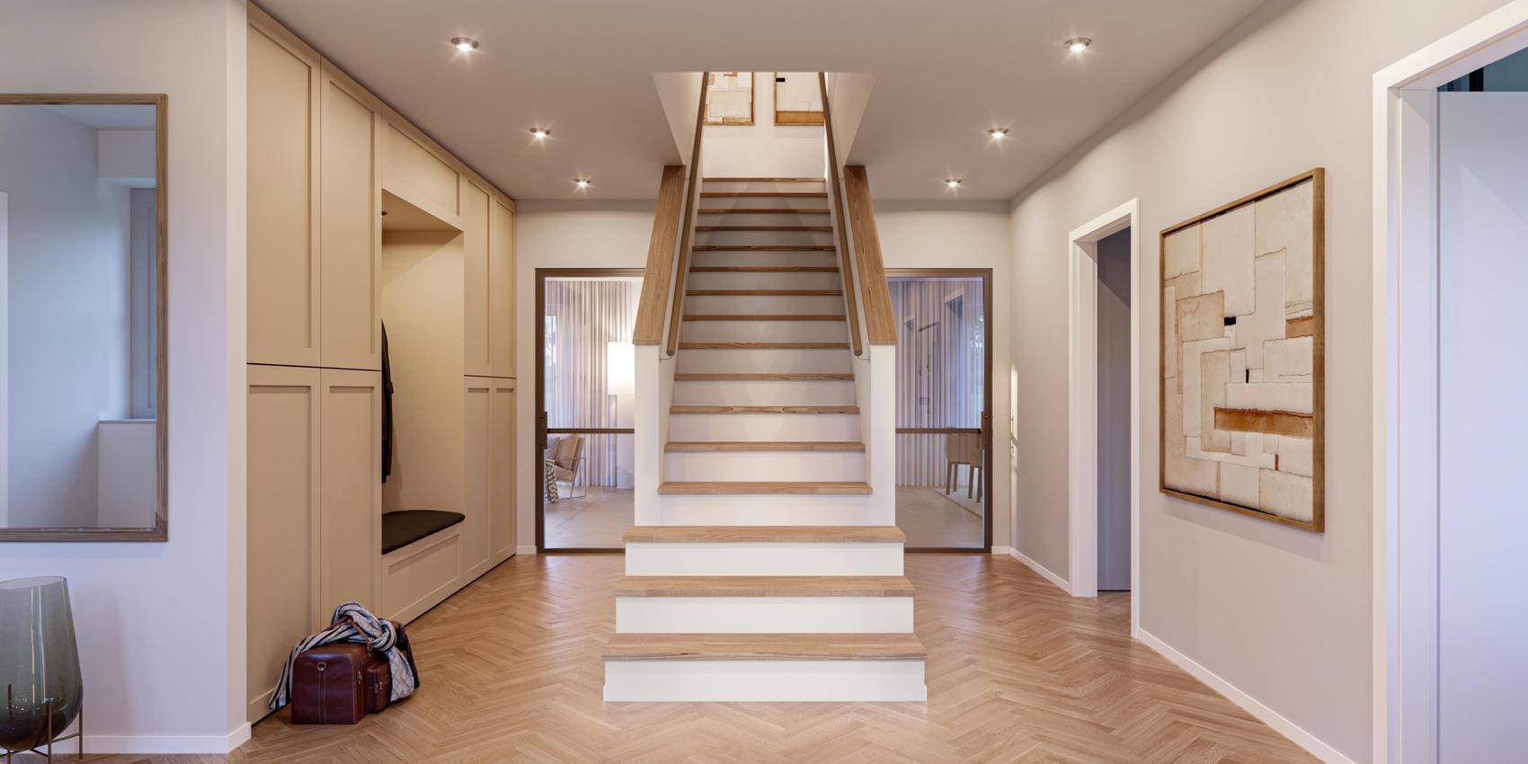 Zentrale Treppe im Viebrockhaus Edition 800 II