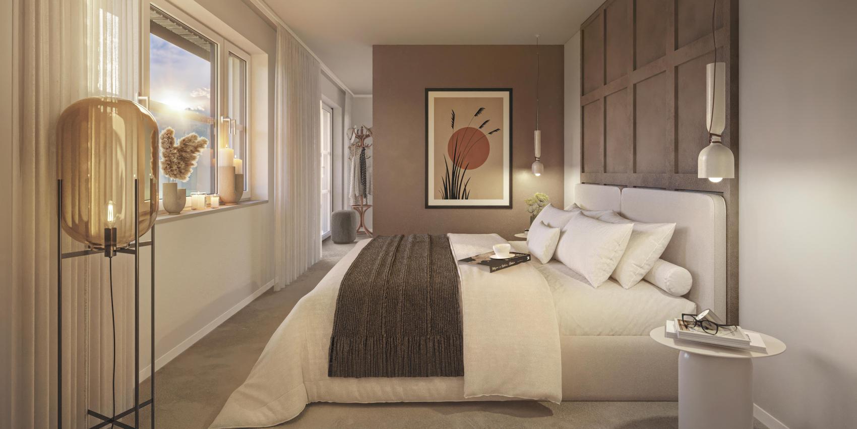 Schlafzimmer im Viebrockhaus Edition 800 II