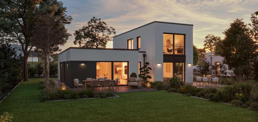 Edition 1200 als Flachdachhaus