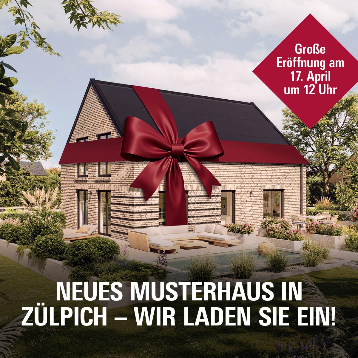 Neues Musterhaus V3 mit Beratungsbüro in Zülpichi-Sinzenich