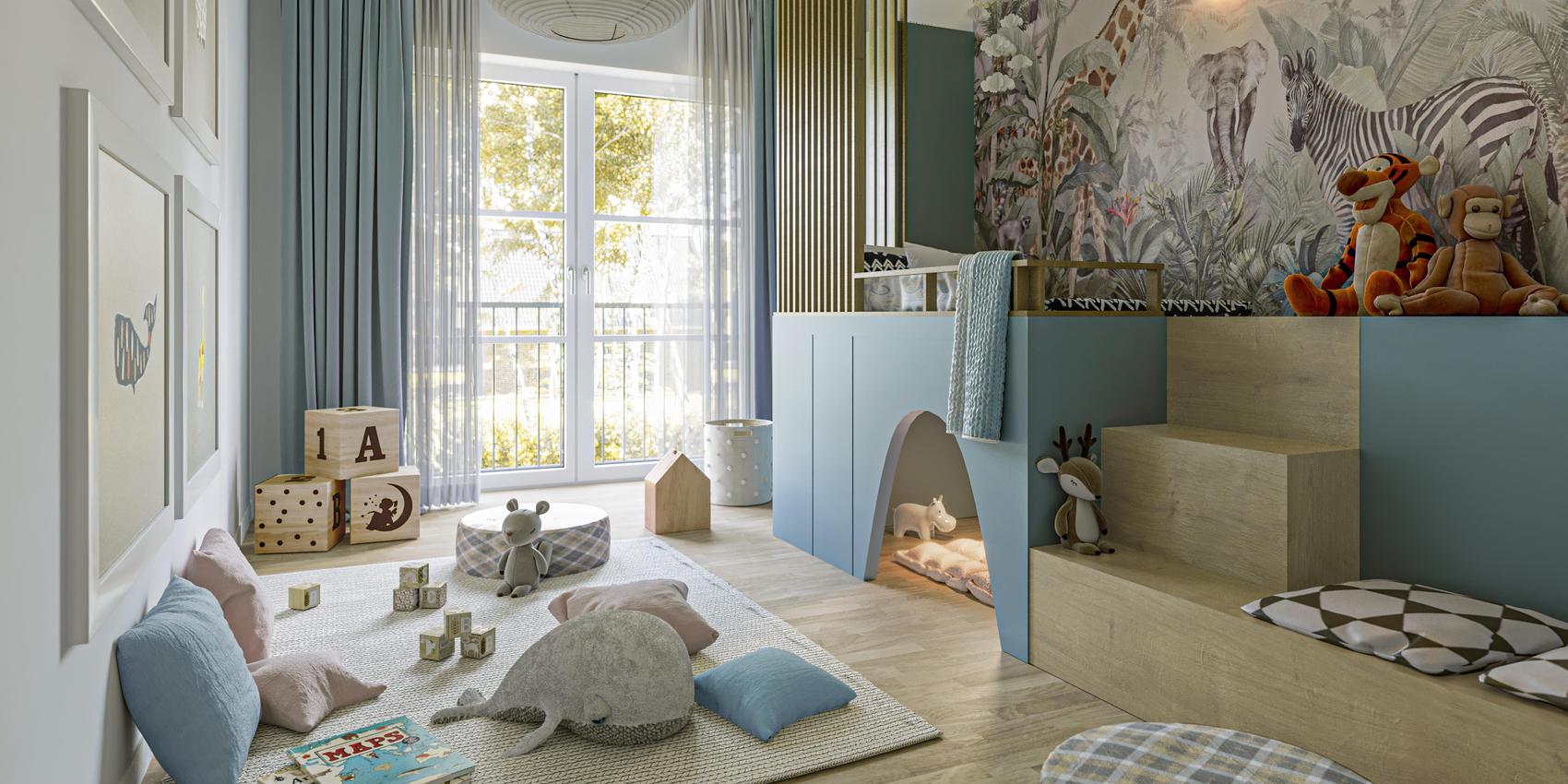 Kinderzimmer klassisch im Maxime 610
