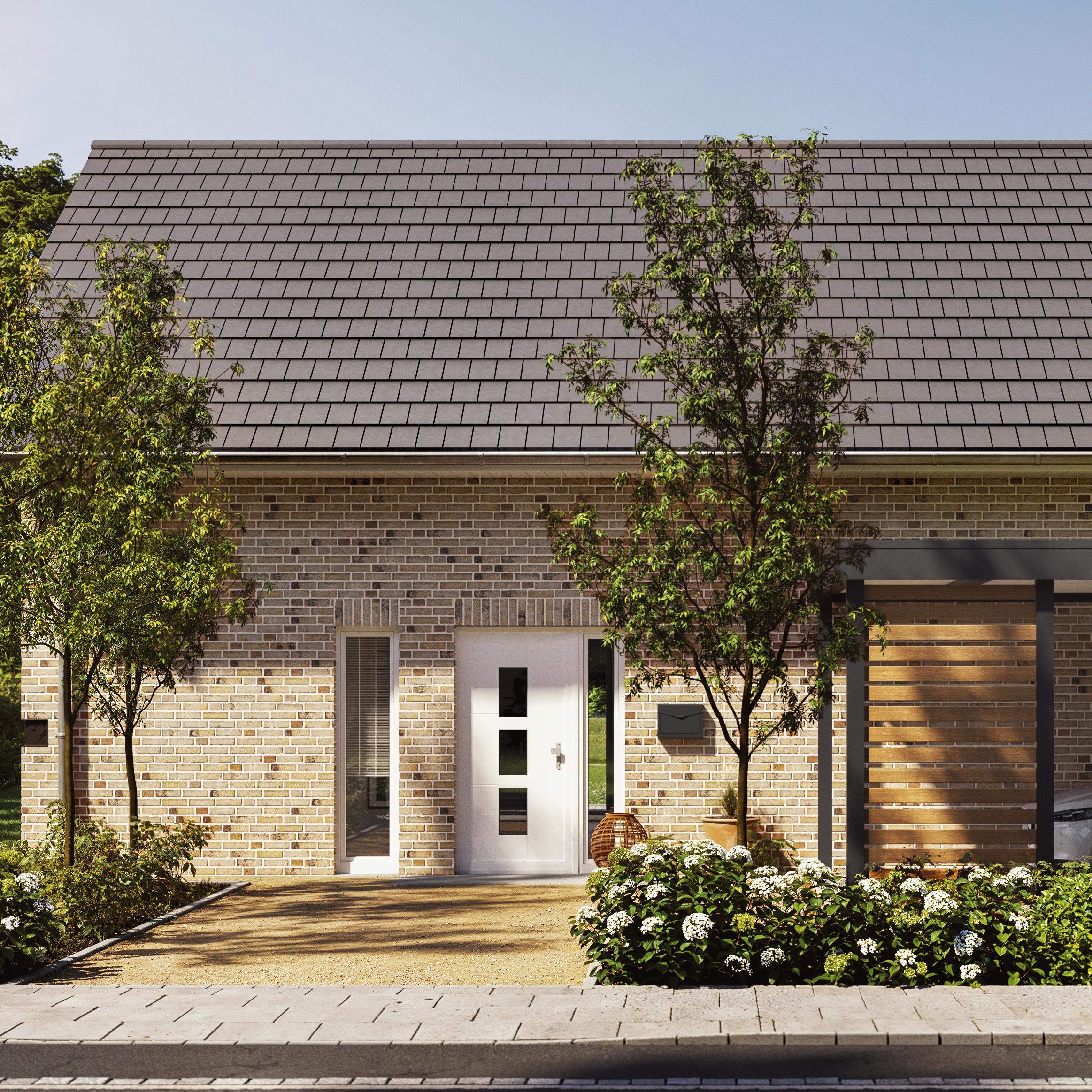 Haustür mit Seitenteil beim Viebrockhaus V3