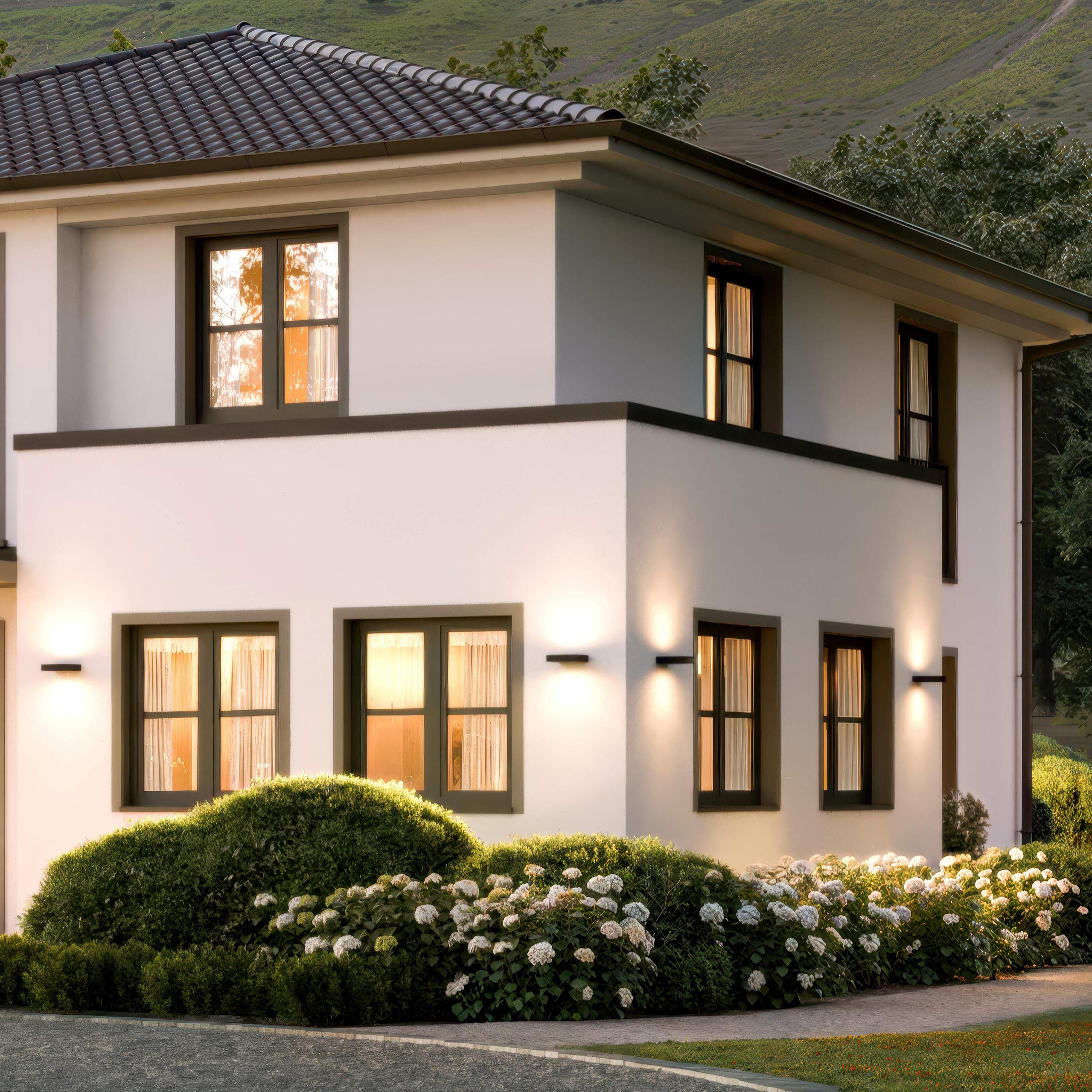 Putzfassade mit Faschen beim Viebrockhaus Edition 800 II