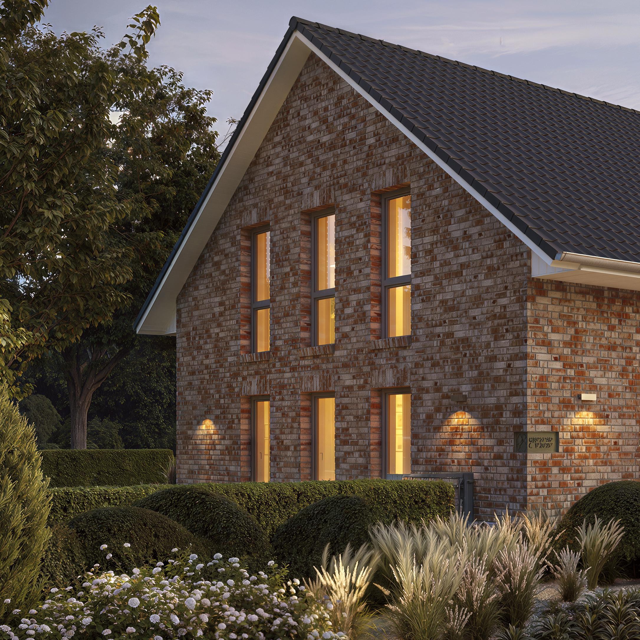 Vertikale Fenstergliderung beim Viebrockhaus Maxime 700