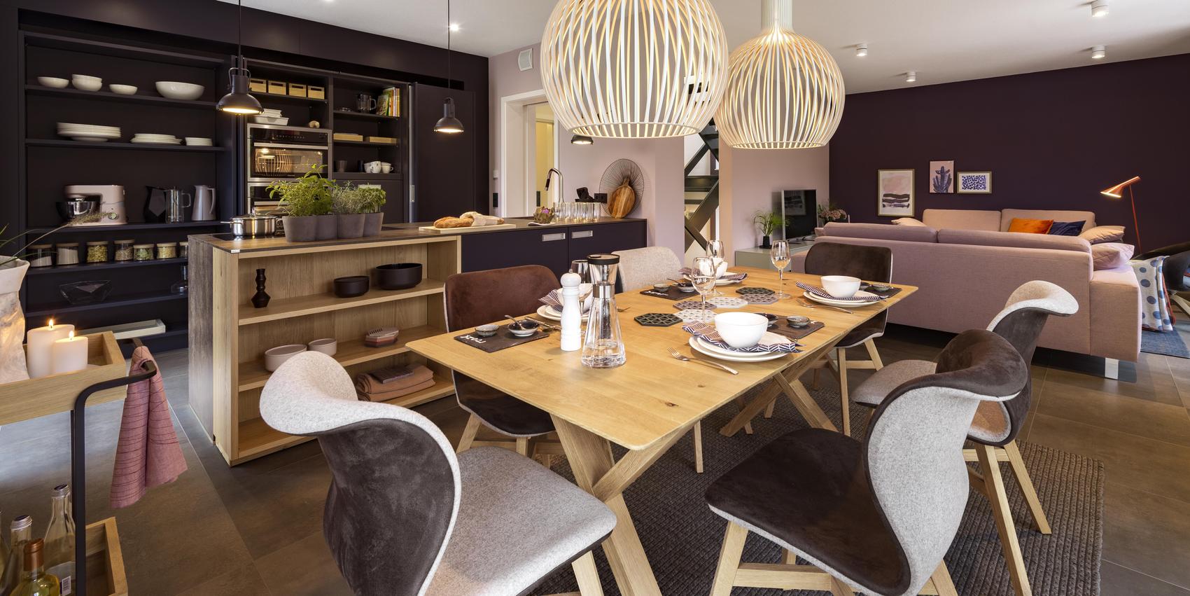 Wohn-Ess-Bereich im Viebrockhaus Edition 600