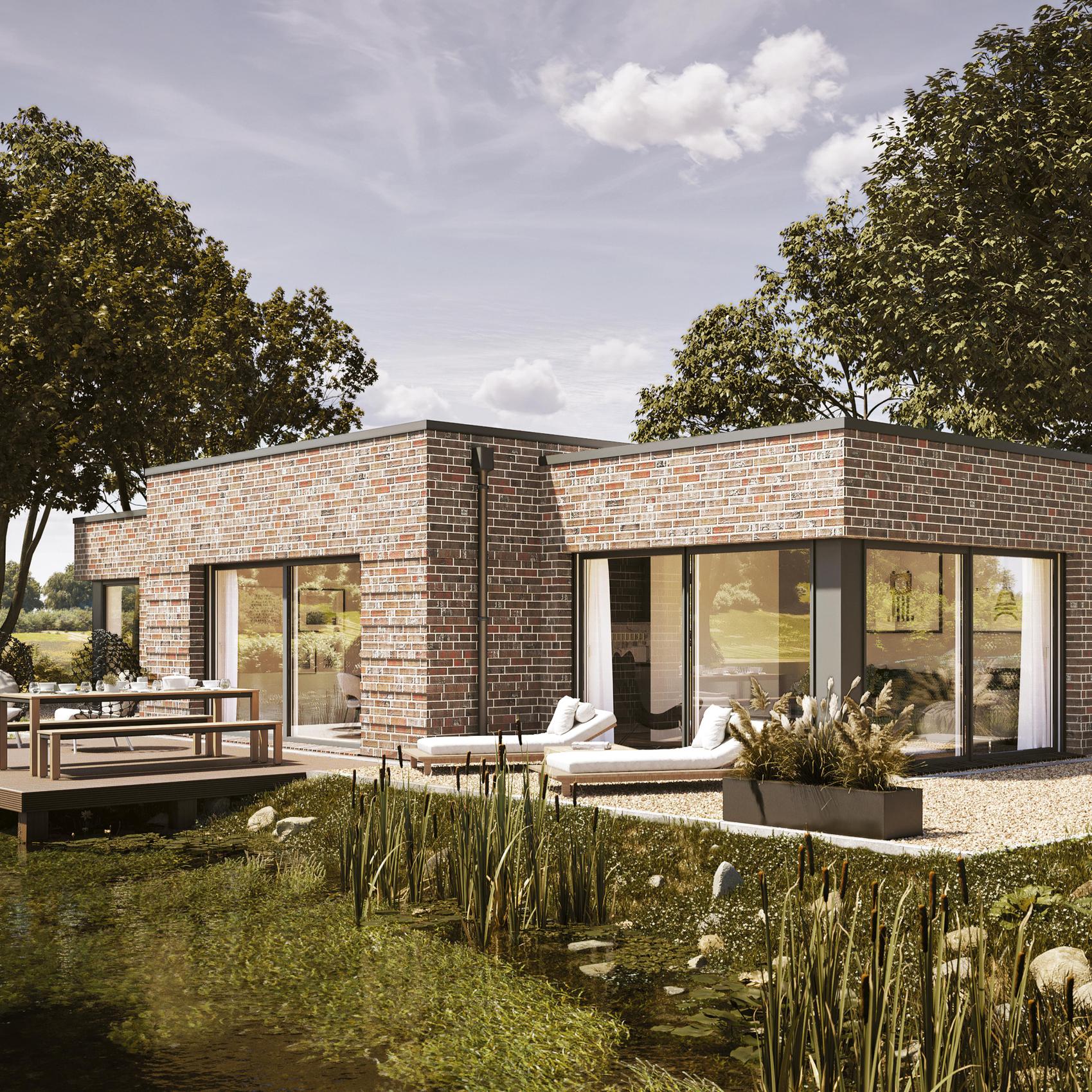 Viebrockhaus Bungalow an einem Teich