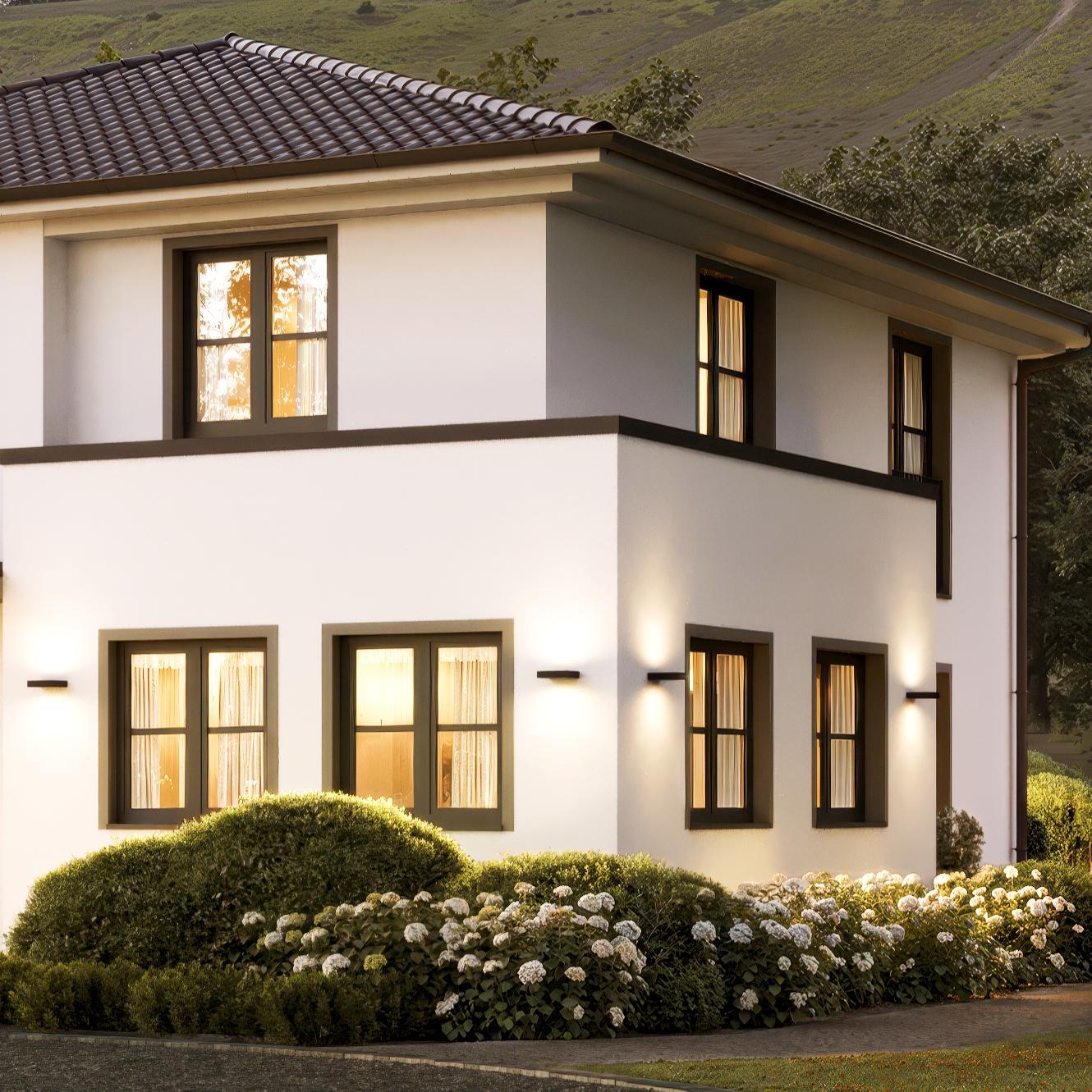 Putzfassade mit Faschen beim Viebrockhaus Edition 800 II