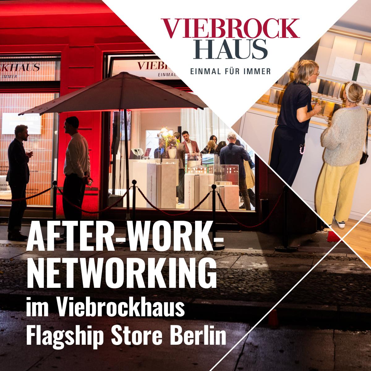 After-Work-Networking im Flagship Store Berlin am 30.10.2026