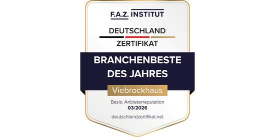 F.A.Z. Institut<br>Deutschland-Zertifikat