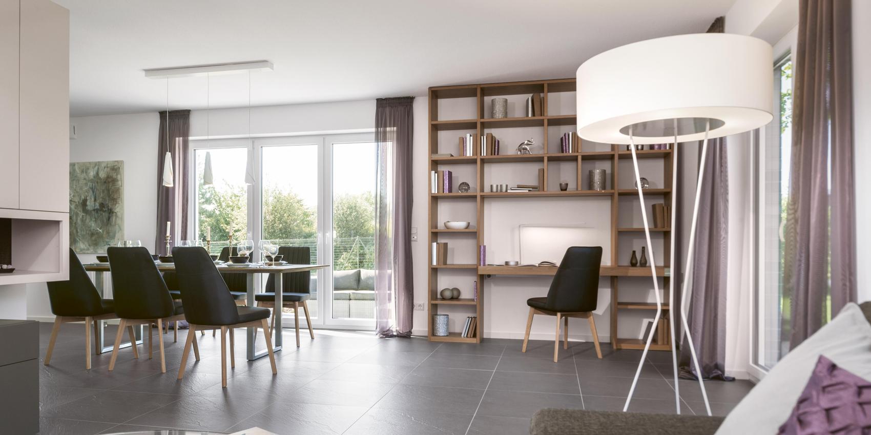 Wohn- und Essbereich im Viebrockhaus V1