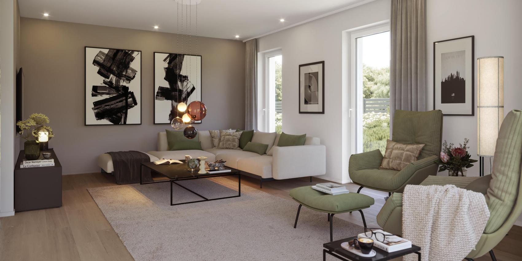 Wohnbereich im Viebrockhaus V9 II