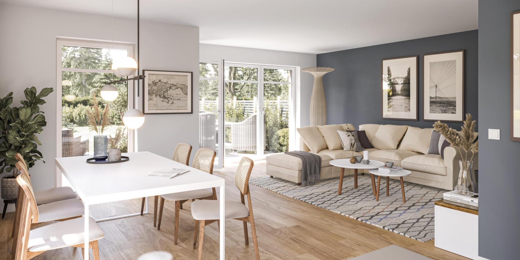 Ess- und Wohnbereich »Modern« im Viebrockhaus Maxime 800 D