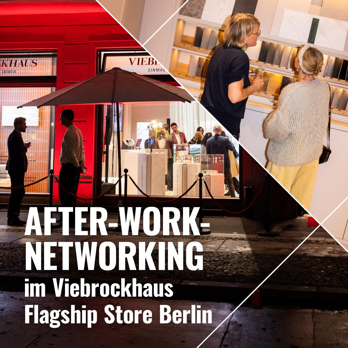 After-Work-Networking im Flagship Store Berlin am 30.10.2026