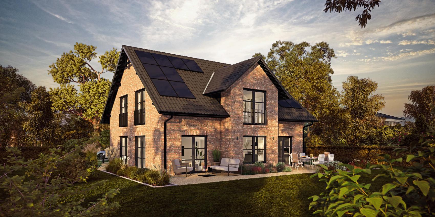 Hausbau in Berlin - Haus im Grünen