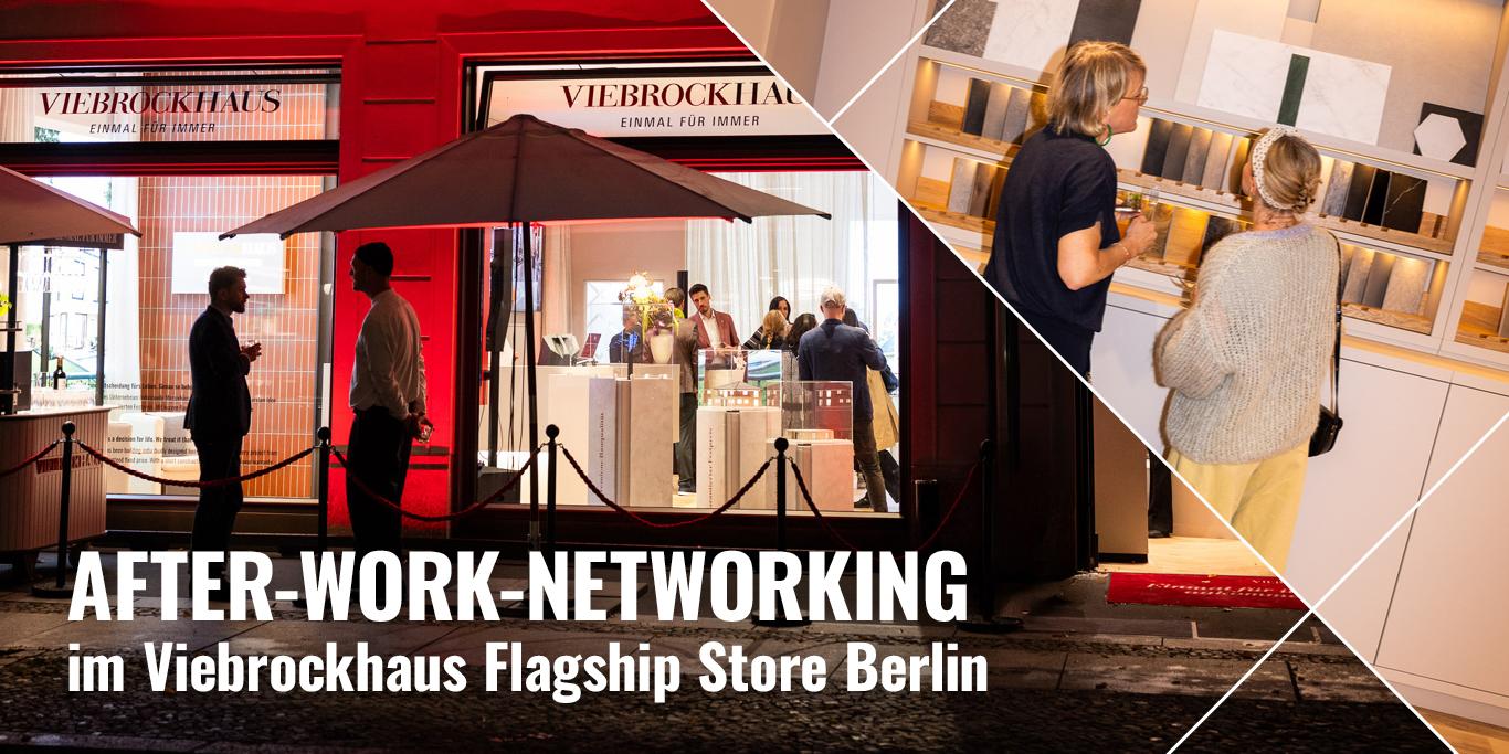 After-Work-Networking im Flagship Store Berlin am 30.10.2026