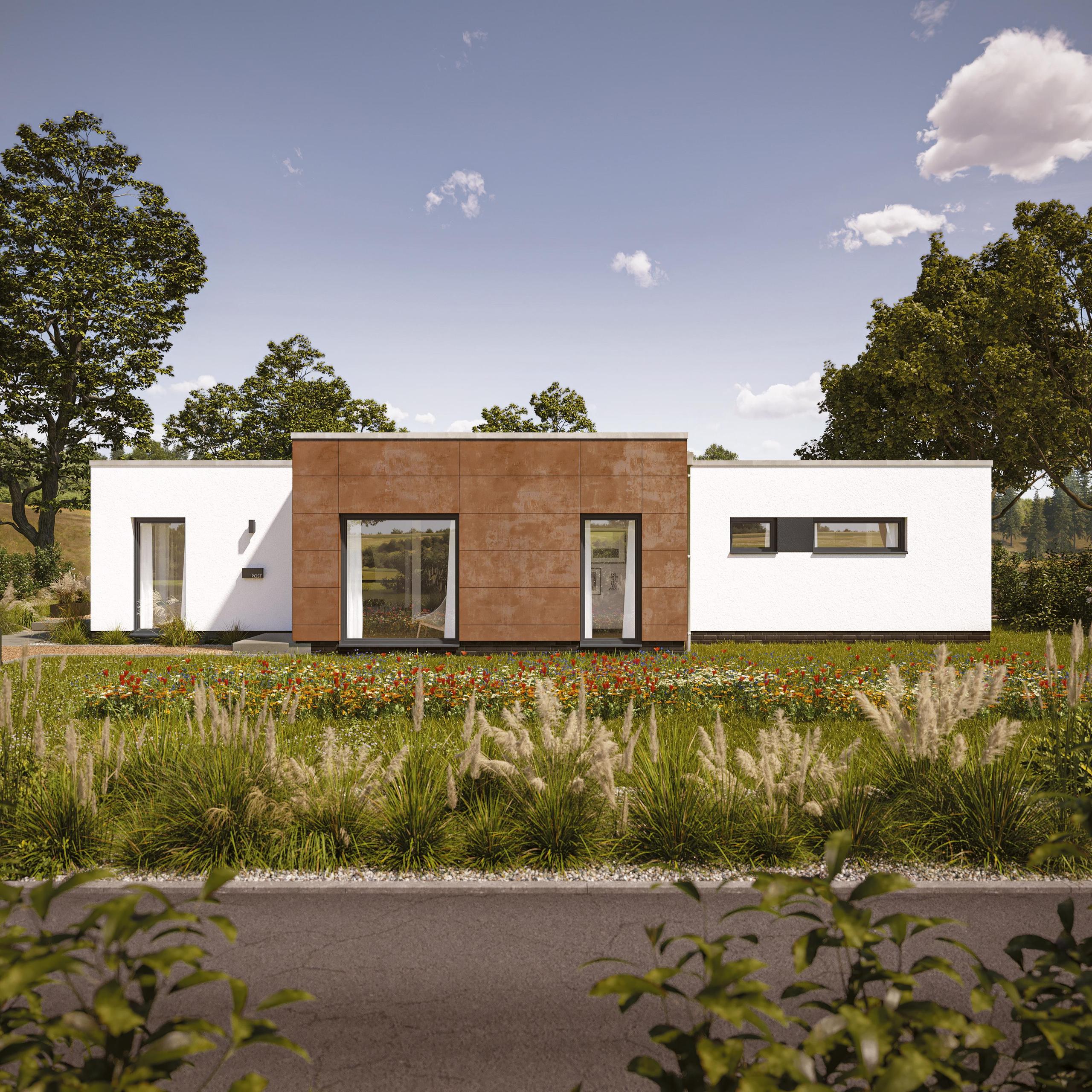 Flachdach des Viebrockhaus Edition 300 B