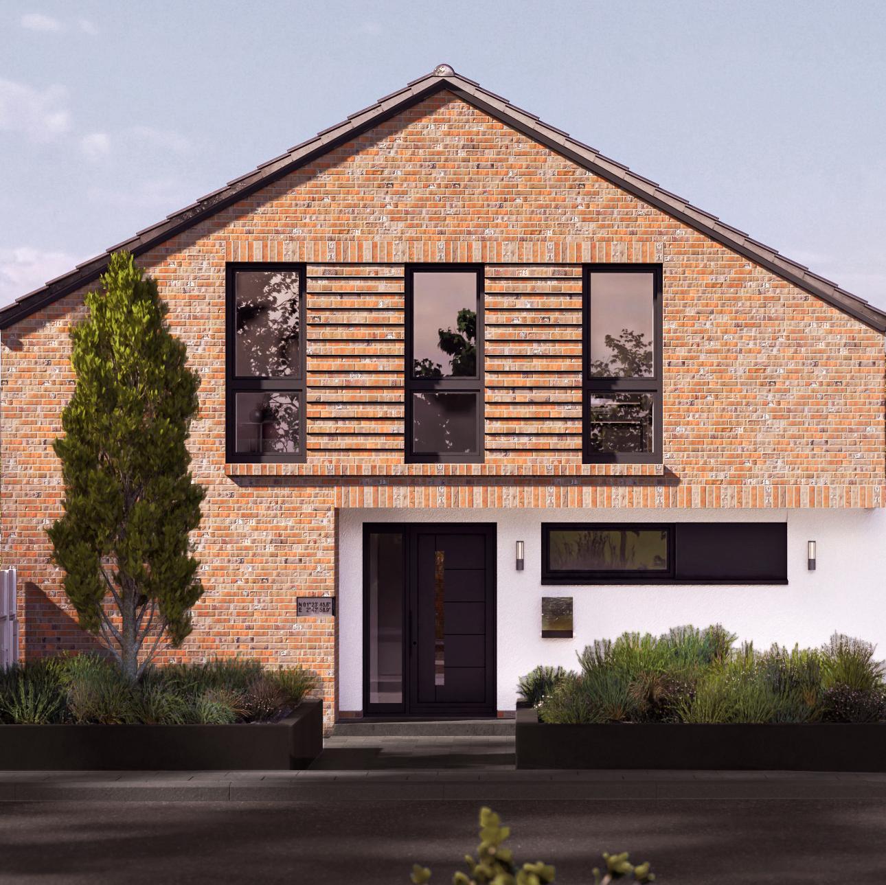 Zurückliegender Eingang des Viebrockhaus Edition 600