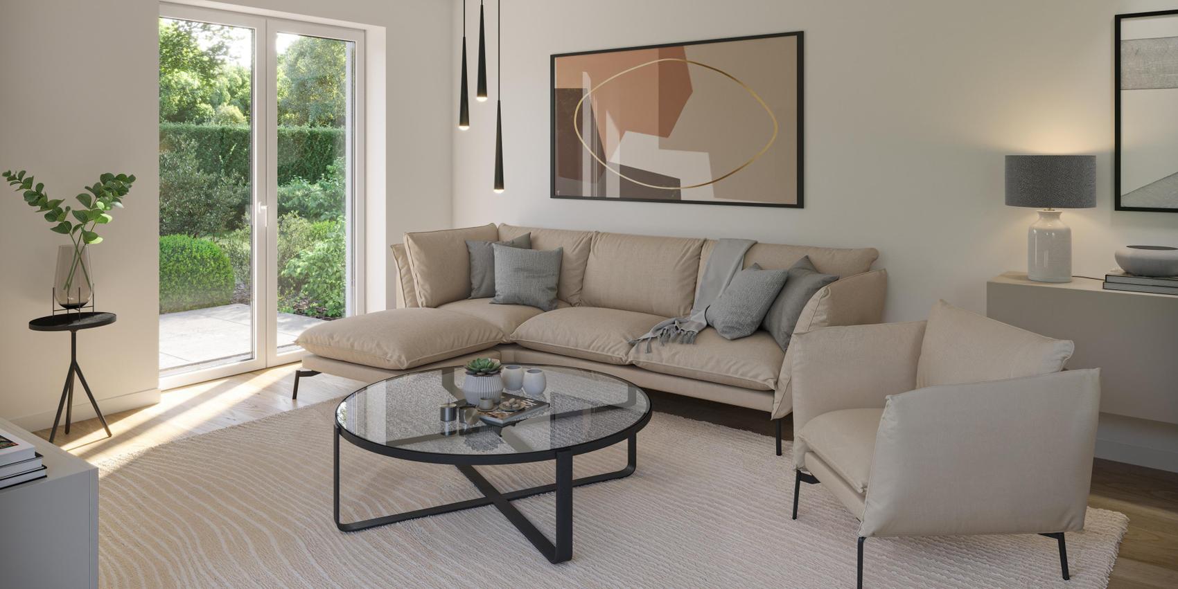 Wohnzimmer im Viebrockhaus V70 Limited