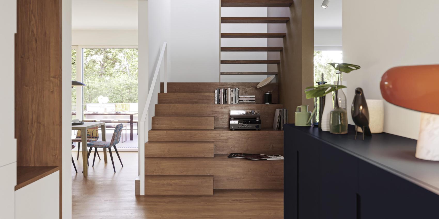 Stufenpodesttreppe im Edition 630