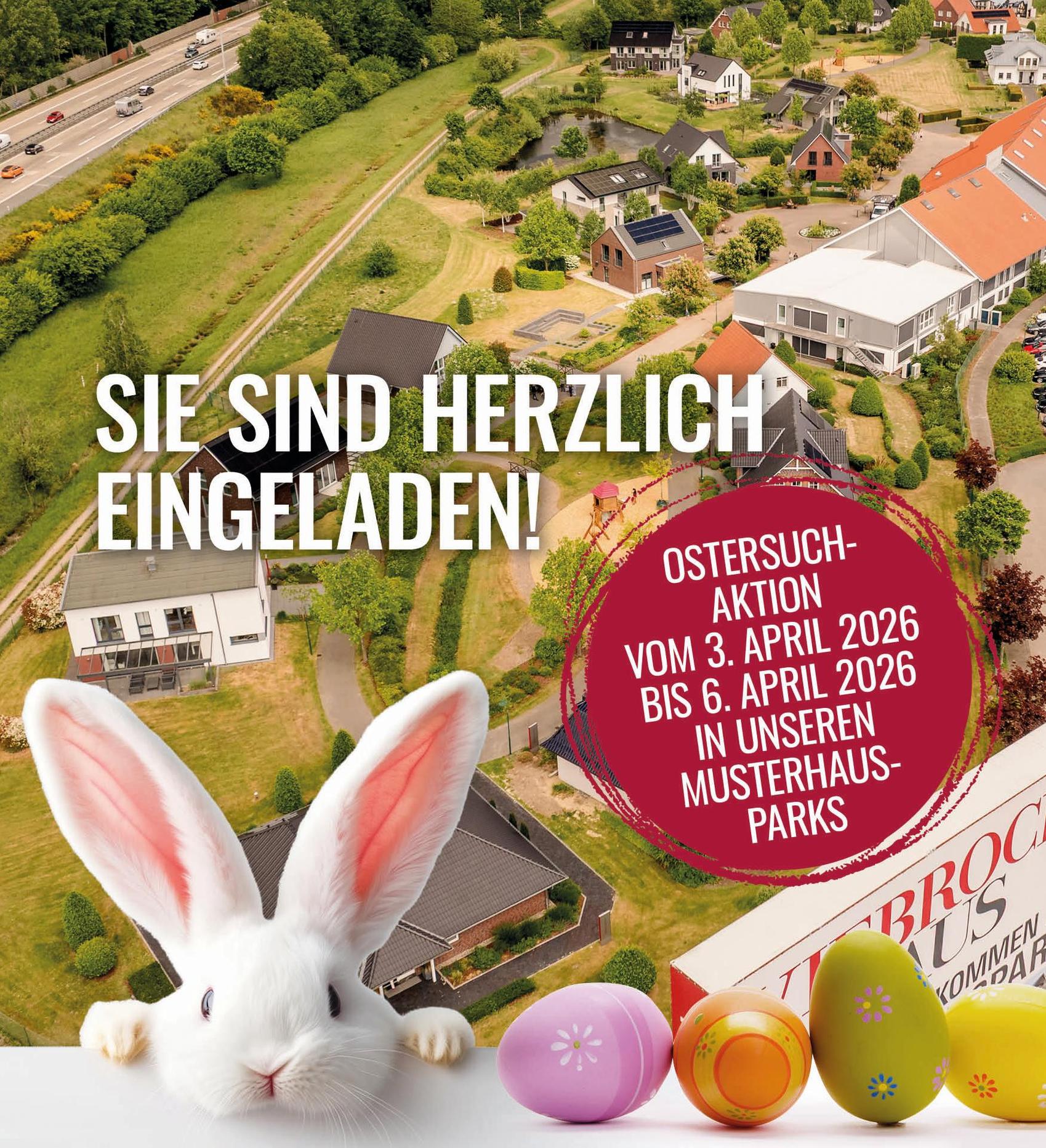 Osteraktion in den Musterhausparks