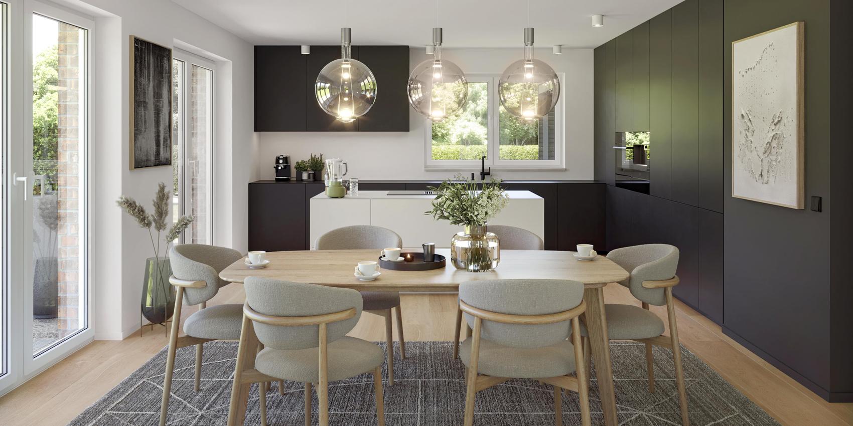 Ess- und Kochbereich im Viebrockhaus Maxime 700 