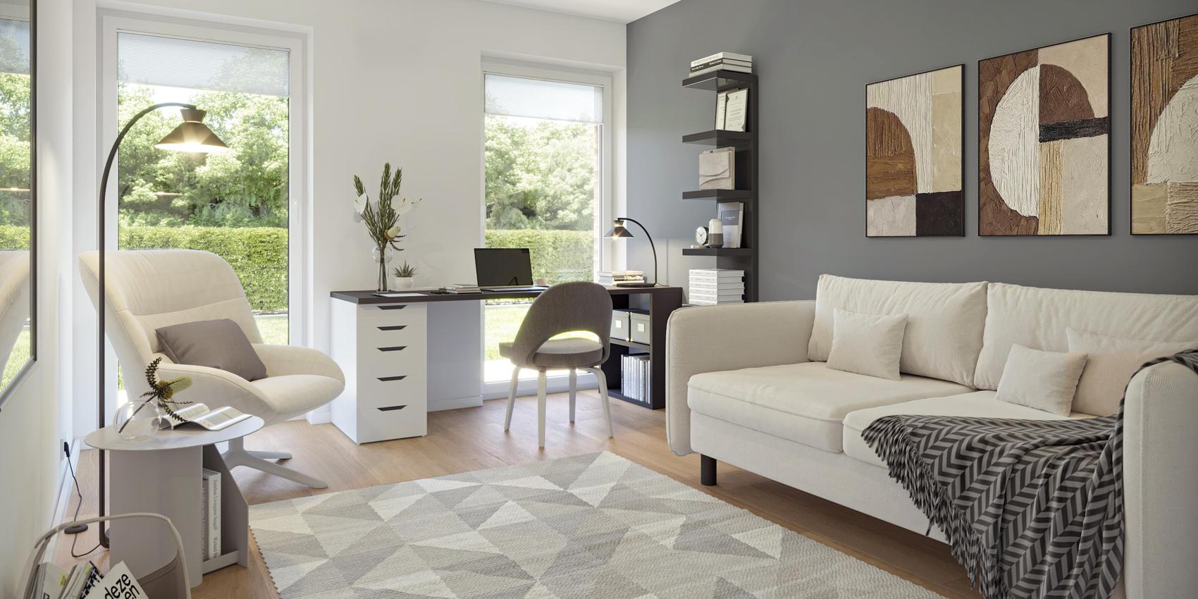 Arbeits- und Gästezimmer im Viebrockhaus Maxime 700 