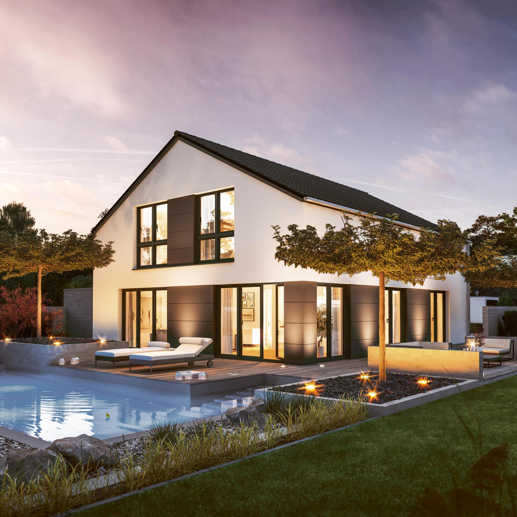 Viebrockhaus Einfamilienhaus mit Satteldach