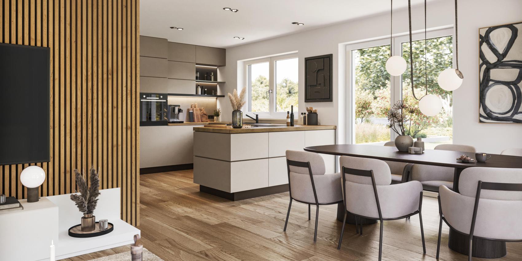 Ess- und Kochbereich »Modern« im Viebrockhaus Maxime 800 D