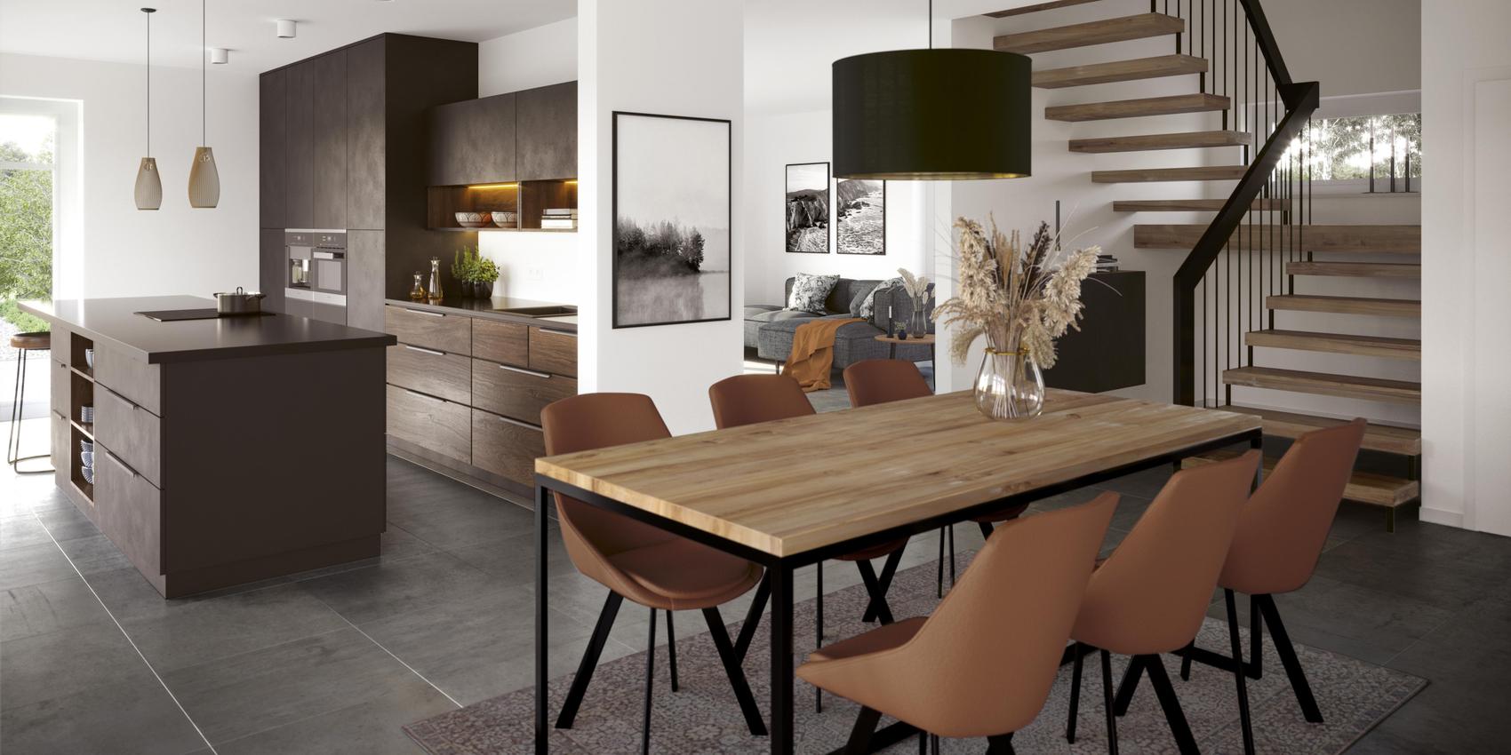 Wohnen, Essen, Kochen im Edition 490