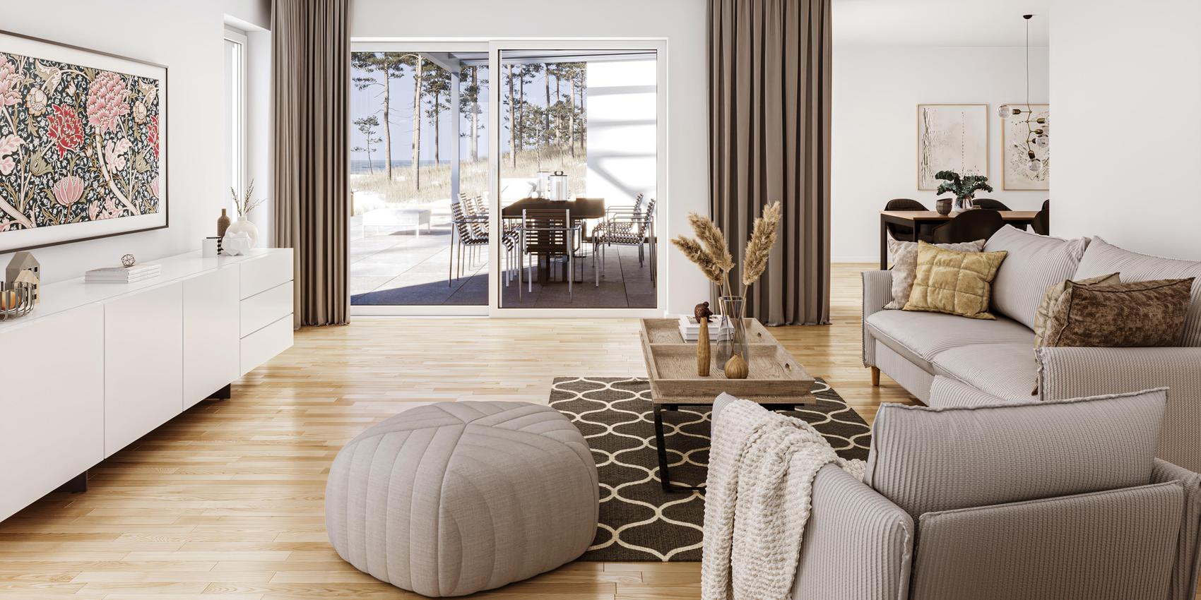 Wohnzimmer im Viebrockhaus Edition 800 B