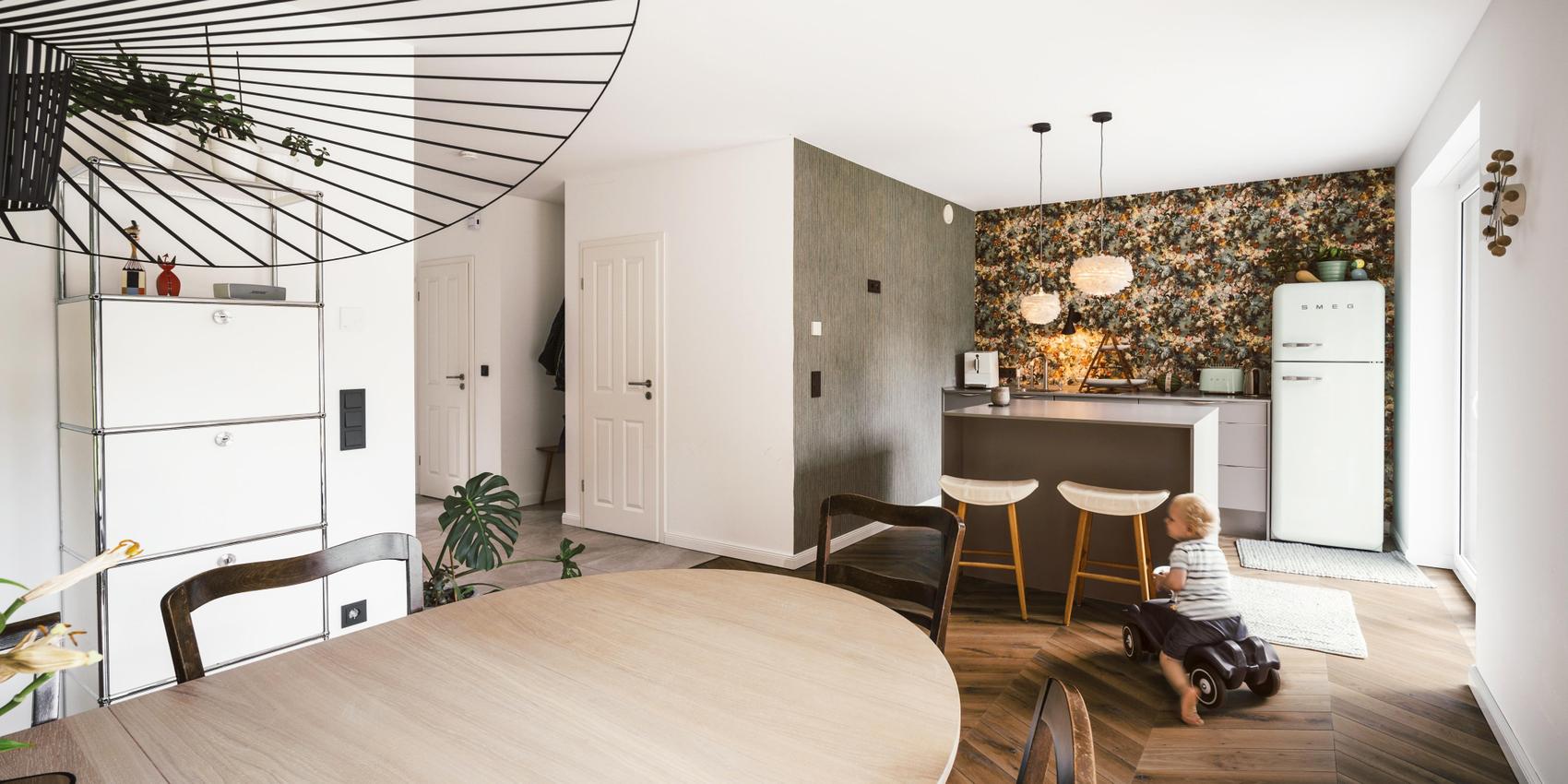 Wohn-Ess-Bereich im Viebrockhaus V5