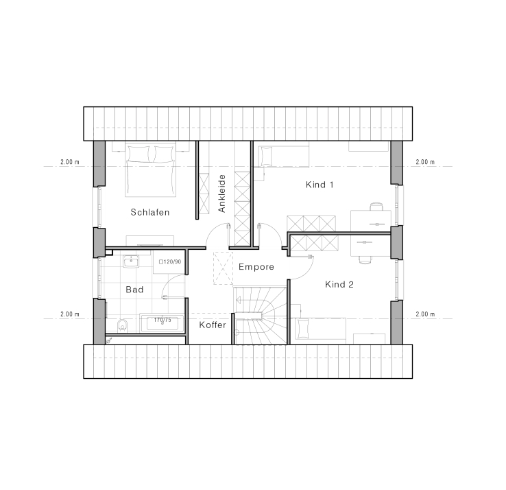 Viebrockhaus Smart 330 Dachgeschoss